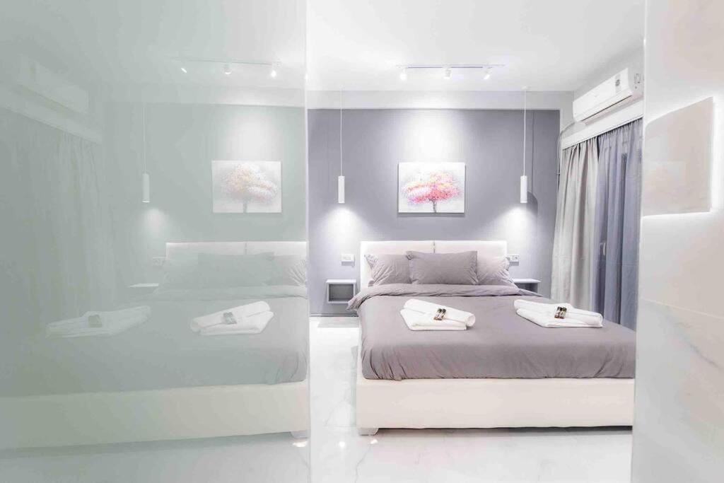 Lux Seaside Apartment By Volos Hospitality מראה חיצוני תמונה